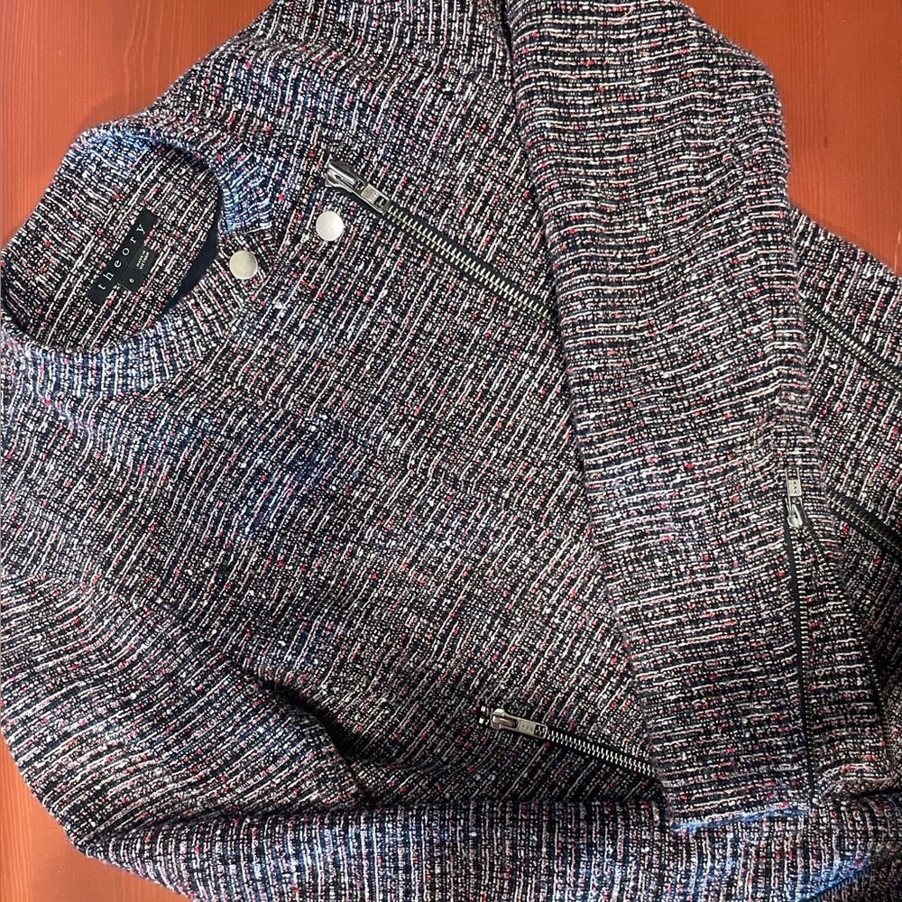 Theory Kinde Tweed Moro Jacket